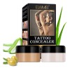 Kit Doble Cancelador Tatuaje Alta Cobertura Impermeable Neutra