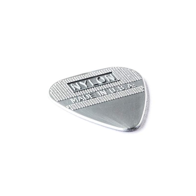 Herco® HE211 Flex 75 Nylon Flat Picks, Silver, Heavy, 100/Bag