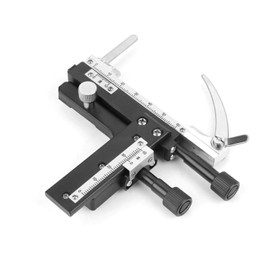 Microscope Movable Caliper 1.38" Durable Microscope Moving Stage, Moving Slices for Microscope Moving Samples