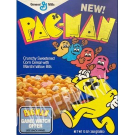 1982 PAC-MAN Cereal  Watch offer High Quality Metal Fridge Magnet 3x4 7660