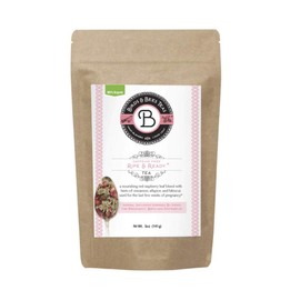 Birds & Bees Teas - Red Raspberry Leaf Tea Pregnancy, Ripe & Ready Organic Third Trimester Tea to Prepare Your Body for Labor and Birth - 40 Servings, 5.0 oz