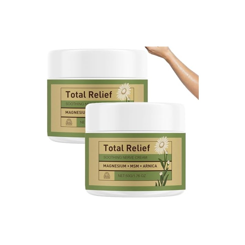 Magnesium Cream, Fast Absorbing, Non Greasy Hydrating Lotion, Gentle Formula,