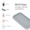 EG-SIPRO Silicone Sponge Holder-Large Thick Durable 10" Sink Organizer Tray-Kitchen
