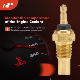A-Premium Engine Coolant Temperature Sensor Compatible with Honda, Ford, Acura, Mazda & Mercury Models - Civic, Accord, Prelude, Integra, Legend, Festiva, Probe, 323, B2200, B2600, Capri, Tracer