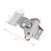 Geesatis Twist Latch & Keeper 2 Pcs Spring Loaded Butterfly