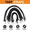 XSTRAP STANDARD Multiple Size Natural Rubber Tarp Bungee Straps Tie