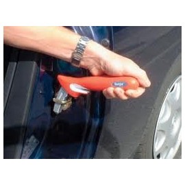 AUTO HANDYBAR. 3 in 1 Grip Support Bar, Seat Belt Cutter and Auto Window and ...