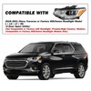 SOCKIR [HID/Xenon Headlight Assembly Fit for 2018-2021 Chevy Traverse L/LS/LT