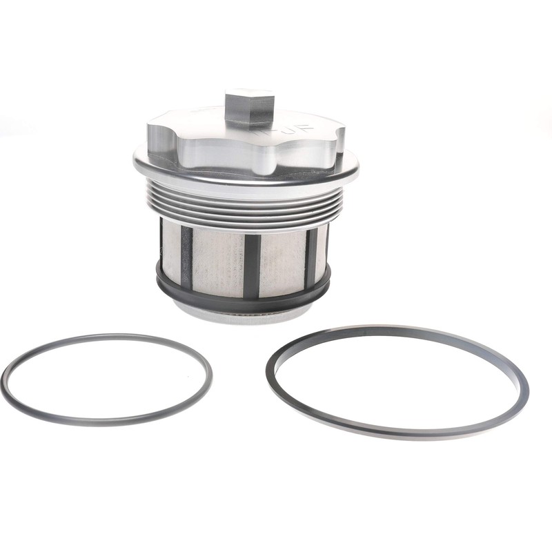 iFJF FD-4596 Fuel Filter and F81Z9G270BA Aluminum Fuel Filter Cap