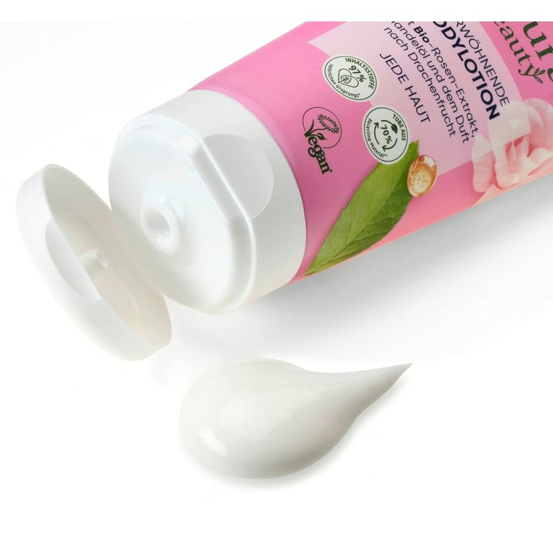Balea Natural Beauty Set of 2 Skin Care: Body Lotion