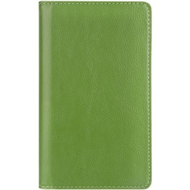 Sooez Leather Professional Business Card Book Holder Organizer, 240 Capacity Credit Card Booklet, PU Name Cards Holder Storage File for Men Women, Grass Green