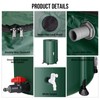 Collapsible Rain Barrel Water Collection System - 100 Gallon Portable