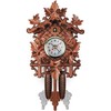 NASSIA Real Wood Dove Clock Living Room Kitchen Decor Restaurant
