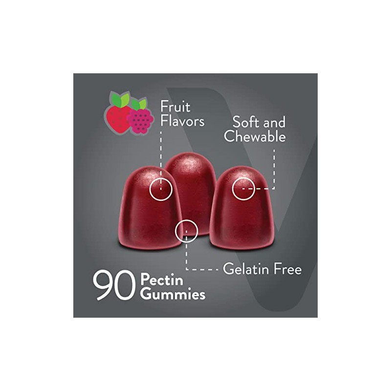 Viteey - Gomitas prebióticas de fibra para adultos, 7 g