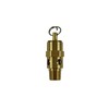 Kingston 1/4” NPT Brass Soft Seat Industrial Pressure Relief Valve,