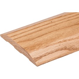 Randall 48" Long Solid Red Oak Threshold – 5" Wide x 5/8" High – Prefinished WL78 Wood Saddle with Predrilled Holes – Durable Interior Door Transition Strip – Made in USA WL-78 (4 FT)
