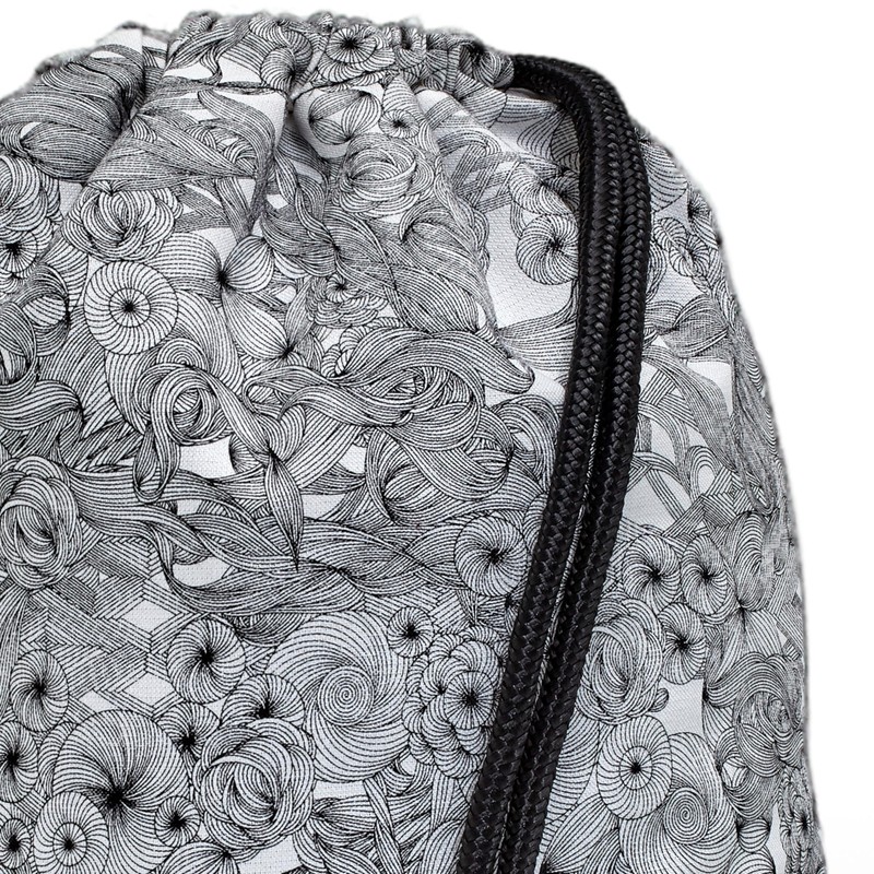 By Bers Leon Gym Bag with Inner Pockets Zip Backpack