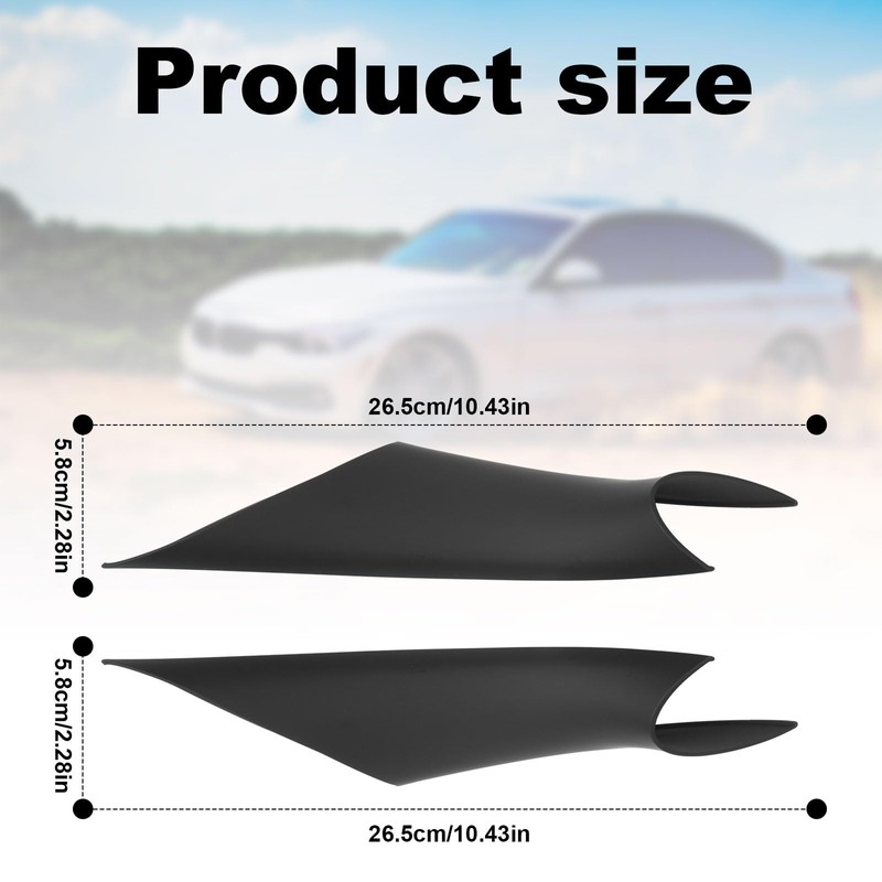 Gosknor Interior Door Pull Handle Covers Replacement, Door Handle Covers