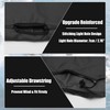 X AUTOHAUX Bimini Top Storage Boot Cover with Light Hole