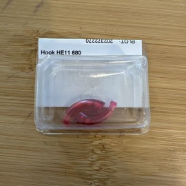 Phonak Lot of 2 Colored Phonak Hooks  HE11 680 (with filter) PINK