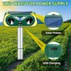 2026 New Sonic Fortress Pro Deer Repellent Devices,2Pcs Solar Ultrasonic