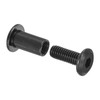 uxcell 15 Sets Screw Post, Male M6x16mm Carbon Steel Screw