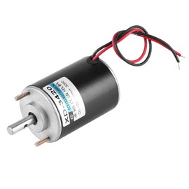 XD-3420 DC Electric Motor，12/24V High Speed Permanent Magnet DC Motor，Mini Electric Gear Motor，Low Noise，Low Loss，for Grinding Machine，Medical Equipment ，Small Cutting Bench，etc.(12V 3000RPM)