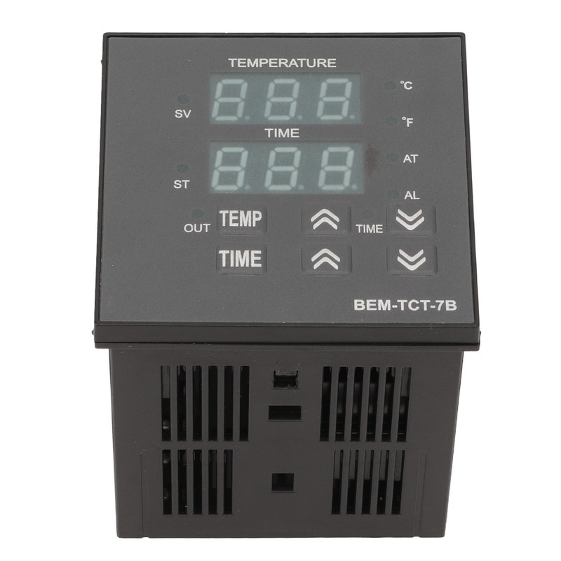 Thermostat Time Digital Display K Type Input Temperature Controller for