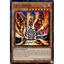 Lava Golem - RA01-EN001 - Super Rare - 1st Edition