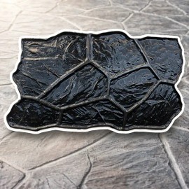 Molde Concreto Estampado Roca Venuda Uso Rudo Profesional