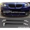 SDeelCase Black 9.5" Bumper Lip Diffuser Spoiler Splitter Support Rod