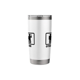 Ice Cream Stickfigures Ice Cream Maker Stainless Steel Insulated Tumbler