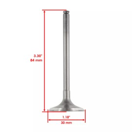 Caltric Cylinder Intake And Exhaust Valve Kit Fits Honda TRX450R Sportrax 450 2004-2005