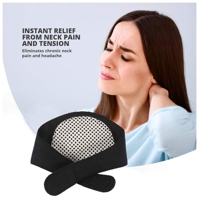 LHKJ Neck Support Wrap Chronic Neck Stiffness Brace Health Magnet