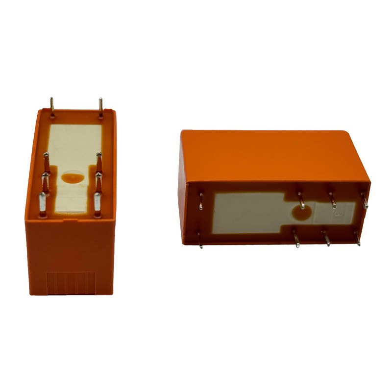 2PCS RT424024 24VDC DPDT 8A 8-Pin Power PCB Relay