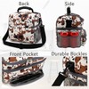 FlowFly Insulated Lunch Bag Adult Lunch Box Large Tote Double