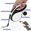 Zenova Pets Retractable Dog Leash with Detachable Poop Bag Holder