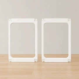 2PCS 360° Clear Acrylic Dog Playpen for Small Dogs Indoor, Acrylic Plastic Puppy Playpen Easy to Clean, 23.6" H Portable Dog Cage (Supplemental Dog Fence Panels)