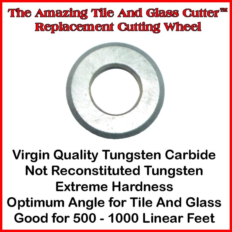 Replacement Wheel The Amazing Tile And Glass Cutter Tungsten Carbide