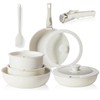 12 Pcs Pots and Pans Set, Nonstick Kitchen Cookware Sets