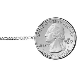 Savlano 925 Sterling Silver 4mm Italian Solid Figaro Link Chain Necklace Comes With a Gift Box For Men & Women - Made in Italy (22, 4mm)