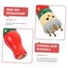 DOITOOL Wooden Spool Knitting Doll Set DIY Yarn Weaving Tool
