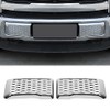 CheroCar for Ford F150 Front Bumper Guards Pads Inserts Caps Cover Replacement for Ford F150 2015-2021 (Chrome)