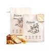 Beeswax-Lined Bread Bags, Reusable for Homemade & Sourdough Bread, Large
