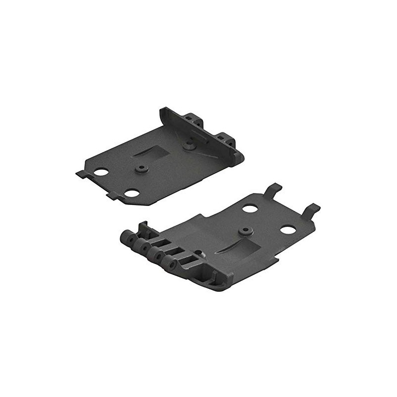 ARRMA F/R Lower Skidplate (2): 4x4 Senton Mega, AR320419