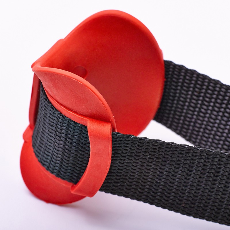 Lifeline Heavy Duty Door Anchor, Black/Red