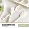 Trudeau Confetti Silicone Utensil Set – 11" Spatula, 11" Spoonula