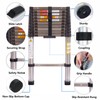 Telescoping Ladder Extension Ladder 10FT Collapsible Ladder Telescopic Extendable Ladder,