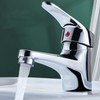 Single Cold Faucet Explosion Proof Corrosion Resistant Soft Watering Bathroom