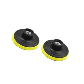 INFINAUTO 2pcs 3" Car Automotive M14x2.0 Pad Backing Plate Polisher Buffing Stylish Design